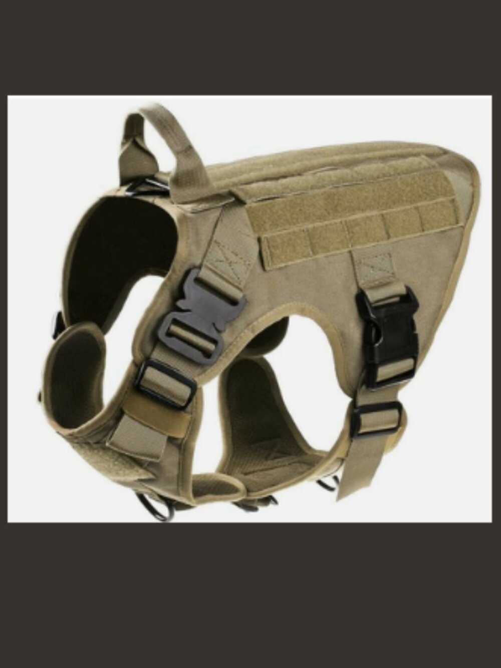 NEW Tactical Military Style Dog Harness - Training Outdoor for Size Large Dog
